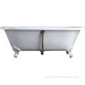 Enamel Double Slipper Bathtub Enamel Double Slipper Cast Iron Bath tubs Manufactory